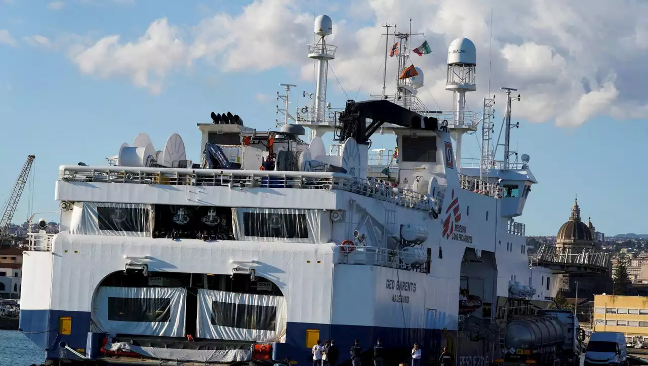 Ärzte ohne Grenzen melden Festsetzung ihres Rettungsschiffs in Italien