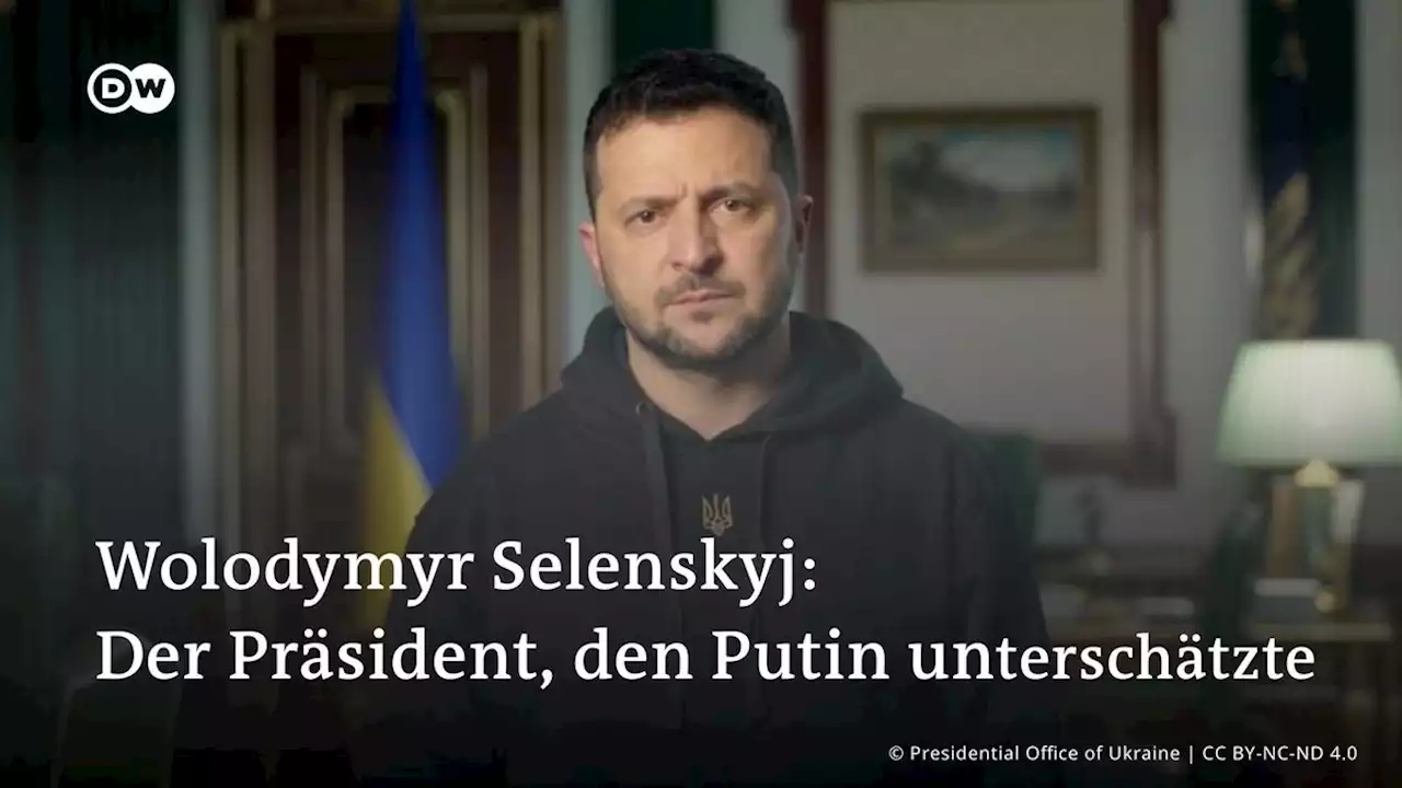 Wolodymyr Selenskyj: Der Präsident, den Putin unterschätzte | DW | 24.02.2023