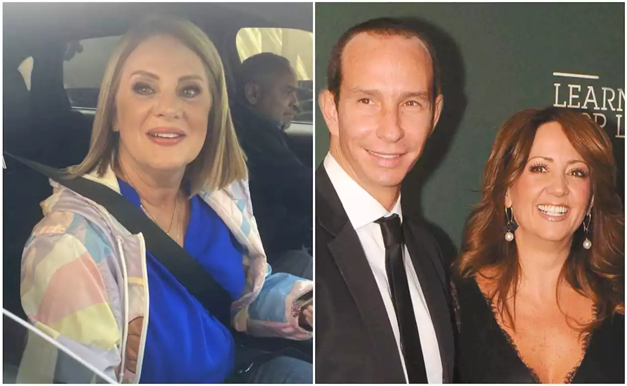 Erika Buenfil le ofrece su hombro a Andrea Legarreta para llorar por Erik Rubín