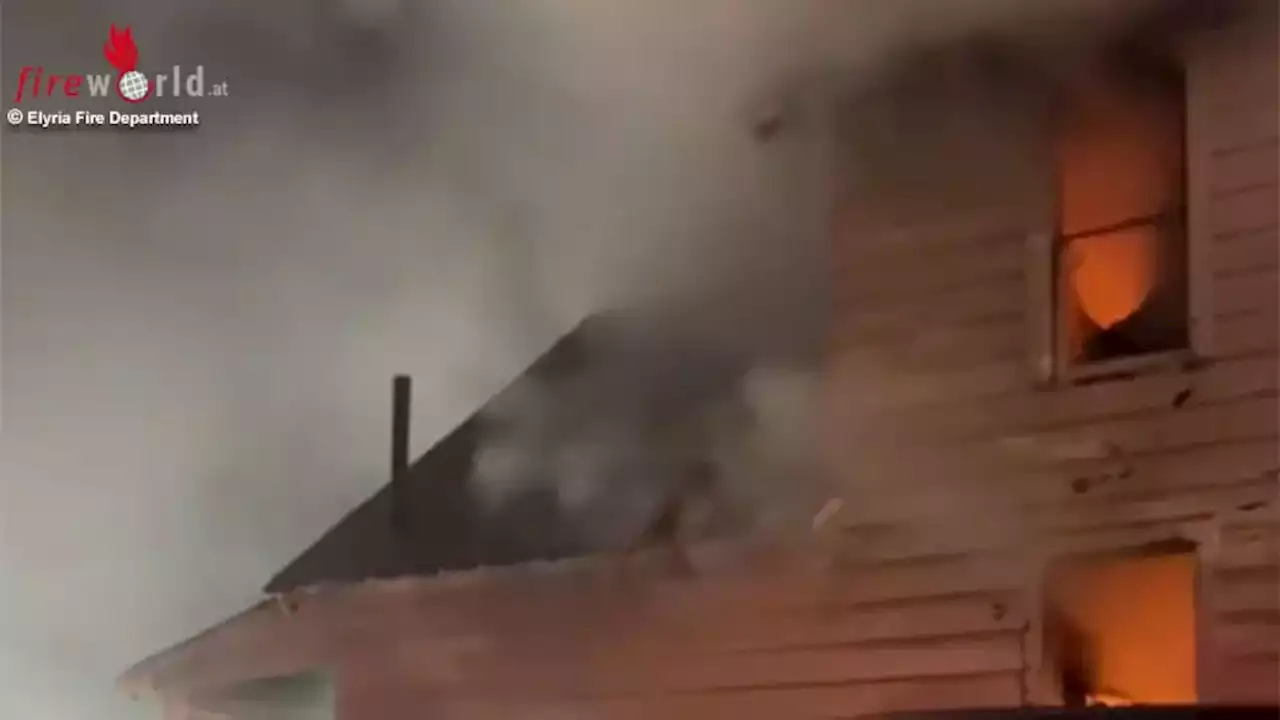 USA: Löschen zwecklos → Haus musste abgerissen werden, um Brand zu bekämpfen