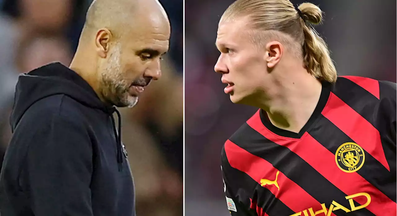 Guardiola backar Haaland: 'Det är vårt fel'