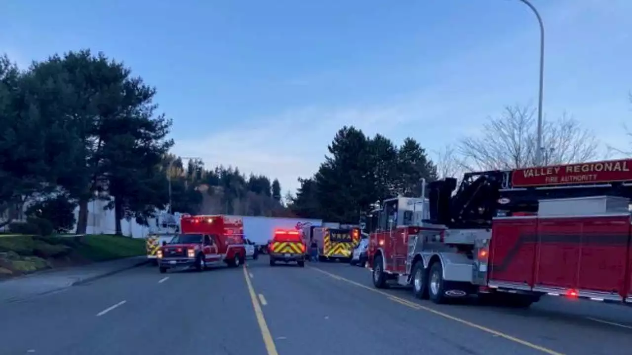 Person killed in crash involving semi-truck in Auburn