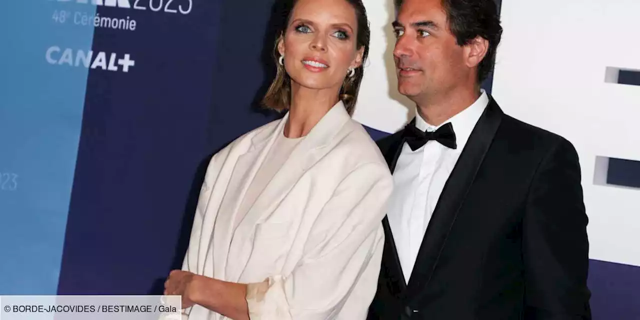 PHOTOS – César 2023 : Sylvie Tellier mise sur le nude au bras de son mari - Gala