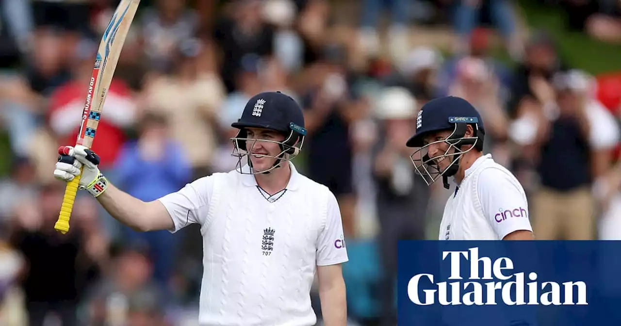 Harry Brook and Joe Root blaze centuries to sink New Zealand in soggy second Test