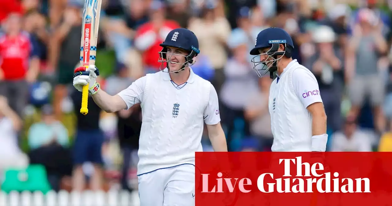 New Zealand v England: second Test, day one – as it happened