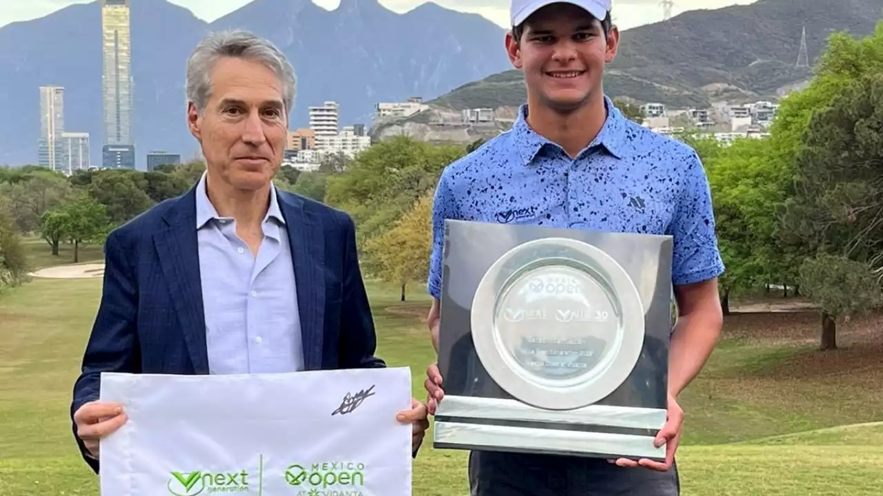 Torneo Mexico Open at Vidanta otorga exención a Omar Morales para participar en el evento oficial del PGA TOUR