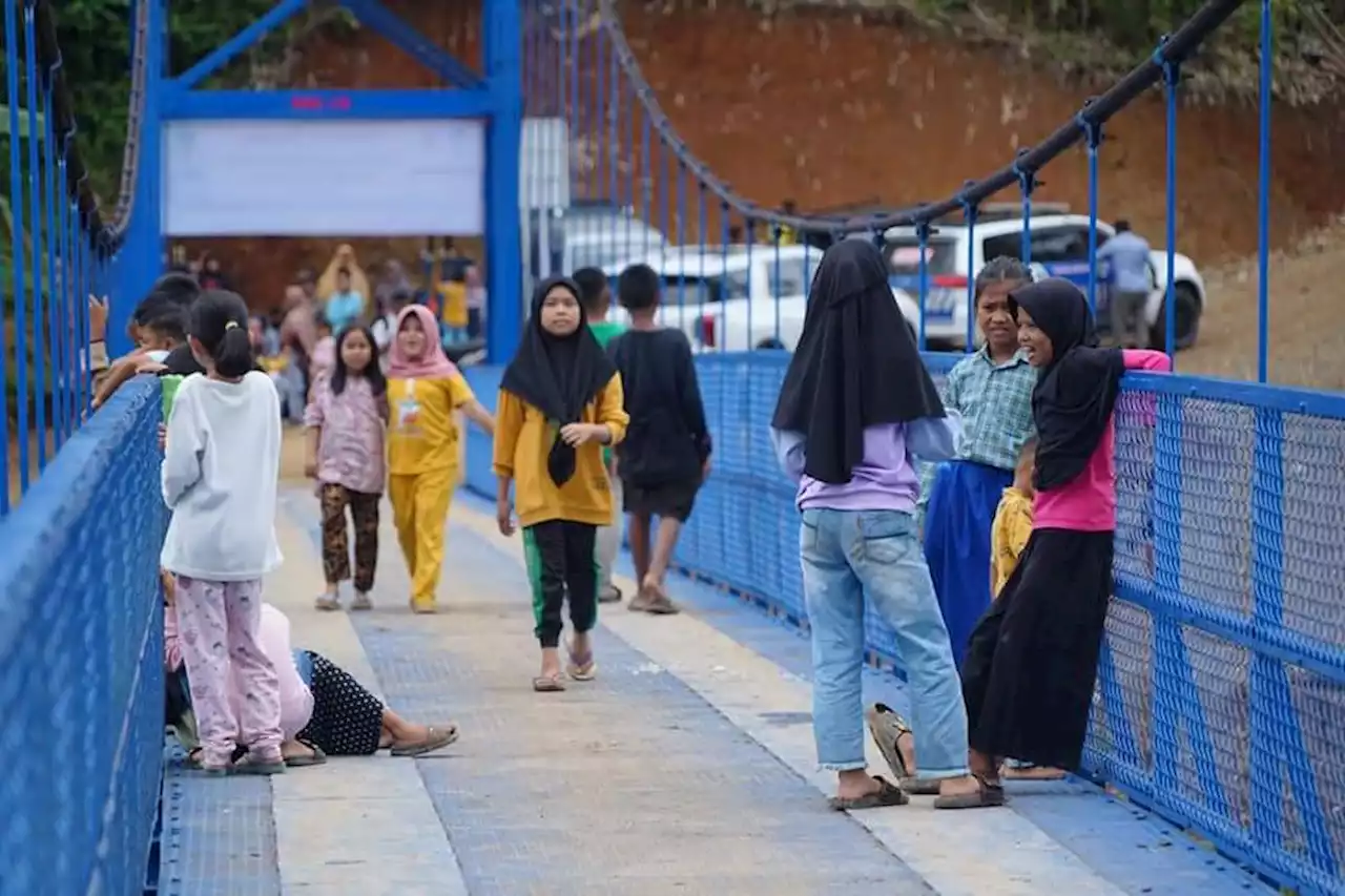 Penantian Warga 7 Tahun Berakhir, Jembatan Tapian Kelambu Rampung