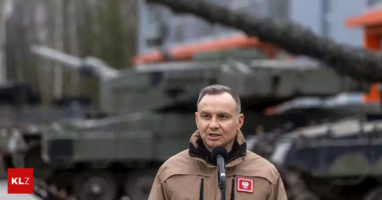 Premier in Kiew: Polen übergibt erste Leopard-2-Panzer an Ukraine | Kleine Zeitung