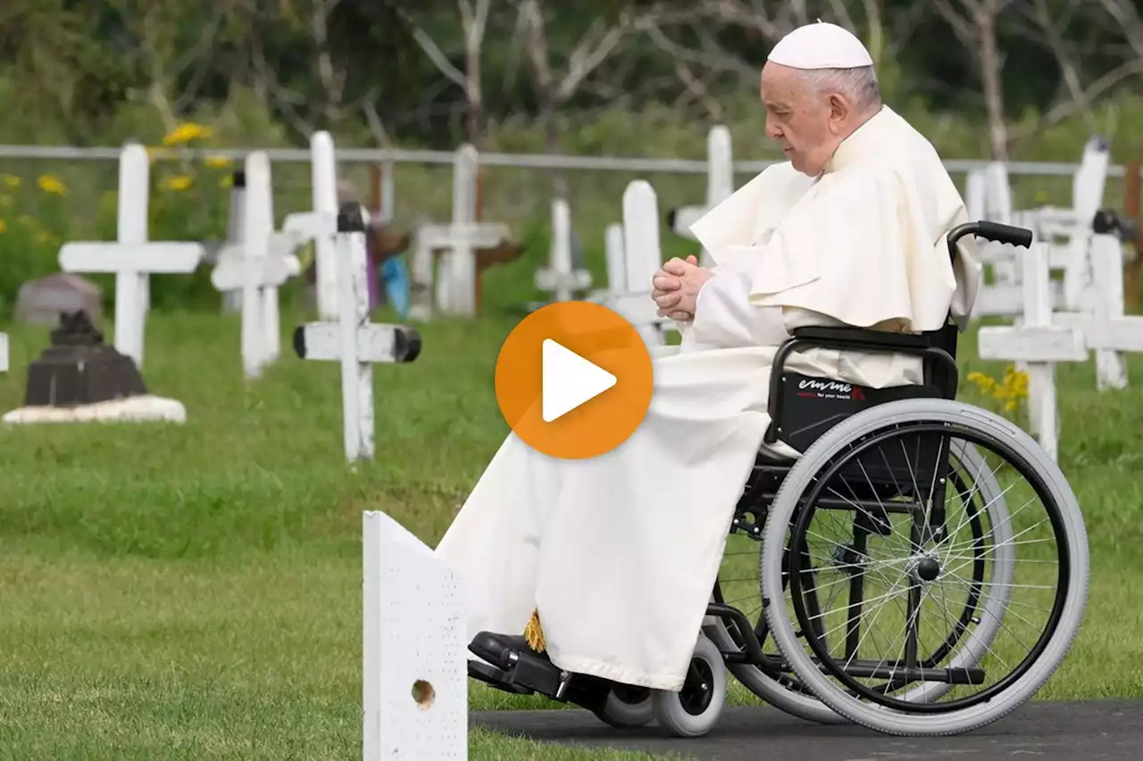 « Les mots ne suffiront jamais » : le 25 juillet 2022, le pape dans un cimetière autochtone canadien