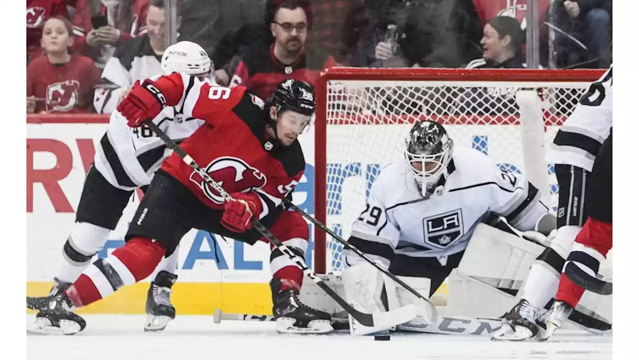 Kings can’t protect late lead in overtime loss to Devils