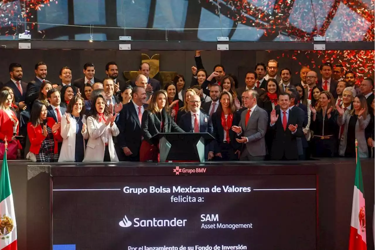 Santander lanza fondo de inversión en BMV con enfoque de bienestar