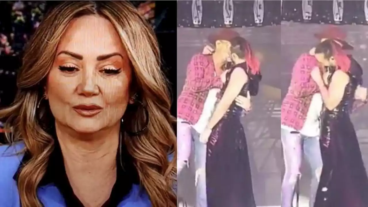 Andrea Legarreta reacciona a VIDEO de Erik Rubín casi besando a Apio de Kabah: 'Muy cruel'