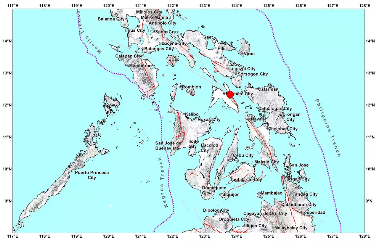 Magnitude 3.2 aftershock hits Masbate – Phivolcs