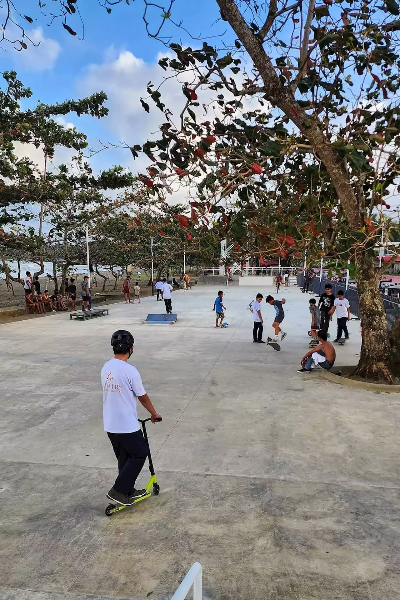 Margielyn Didal Skatepark opens in Borongan on Feb. 25