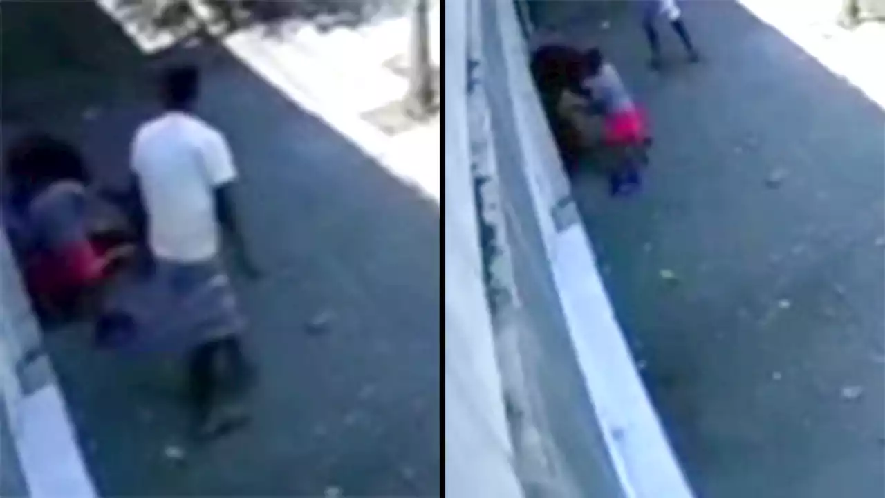 VIDEO ¡Qué valiente!: Niño de 3 años mordió a ladrones que querían atracar a su mamá