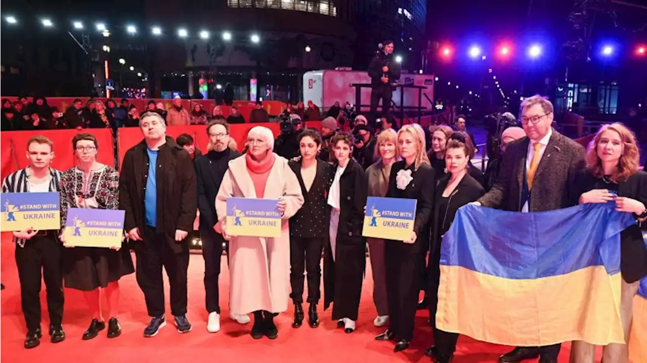 Auf dem rotem Teppich: Berlinale in Solidarität mit Ukraine