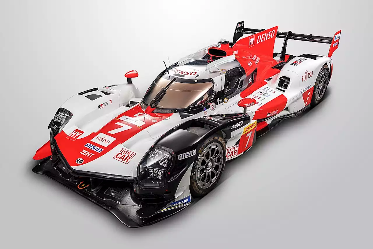 Toyota reveals updated GR010 Hybrid for 2023 WEC season