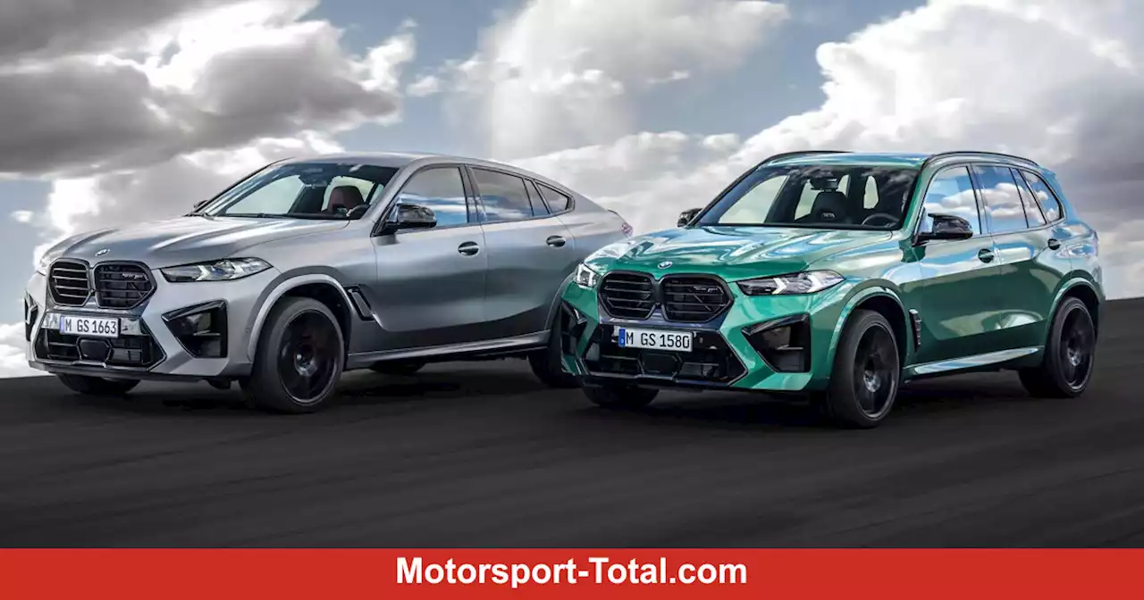 BMW X5 M und X6 M Facelift (2023) kriegen E-Motor und iDrive 8