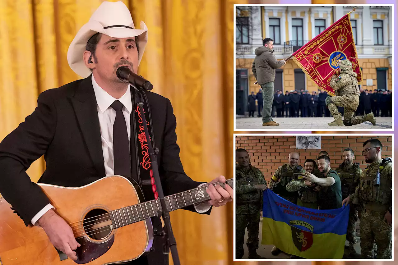 New Brad Paisley song ‘Same Here’ features Ukraine’s Volodymyr Zelenskyy