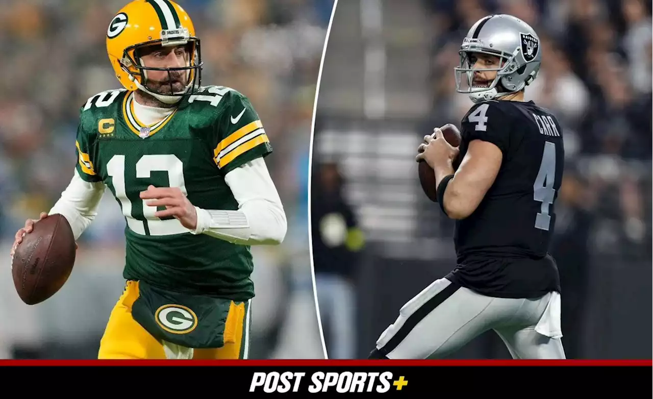 How the Jets should think about the Aaron Rodgers-Derek Carr quarterback call