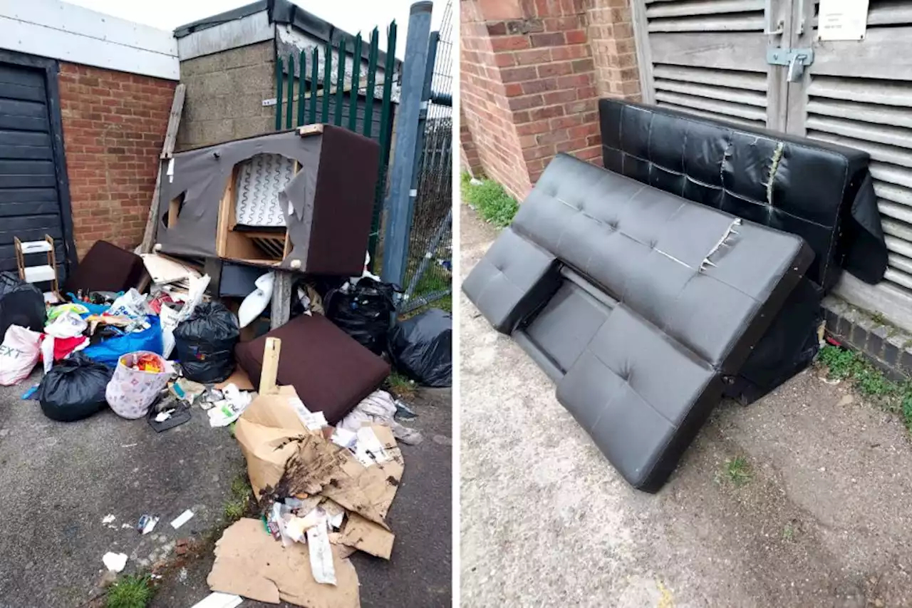 North Watford fly-tip near Hazel Tree Road being investigated