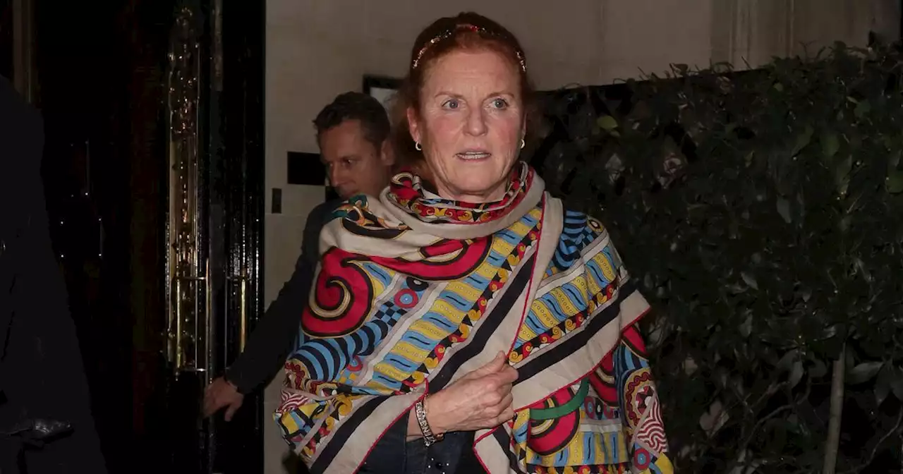 Sarah Ferguson enjoys night out after daughters buy her a £4.3m home