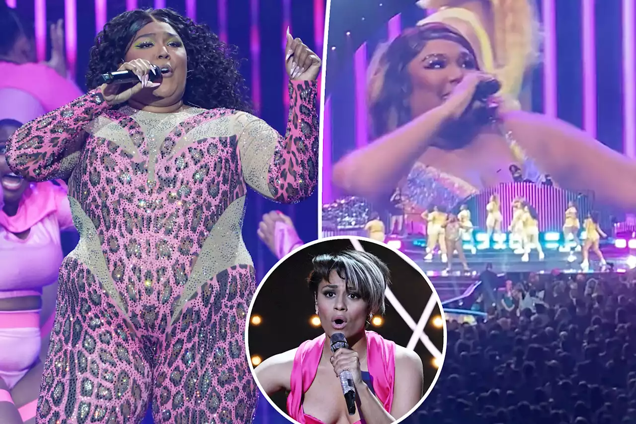 Lizzo recreates Ariana DeBose’s viral BAFTAs rap during concert