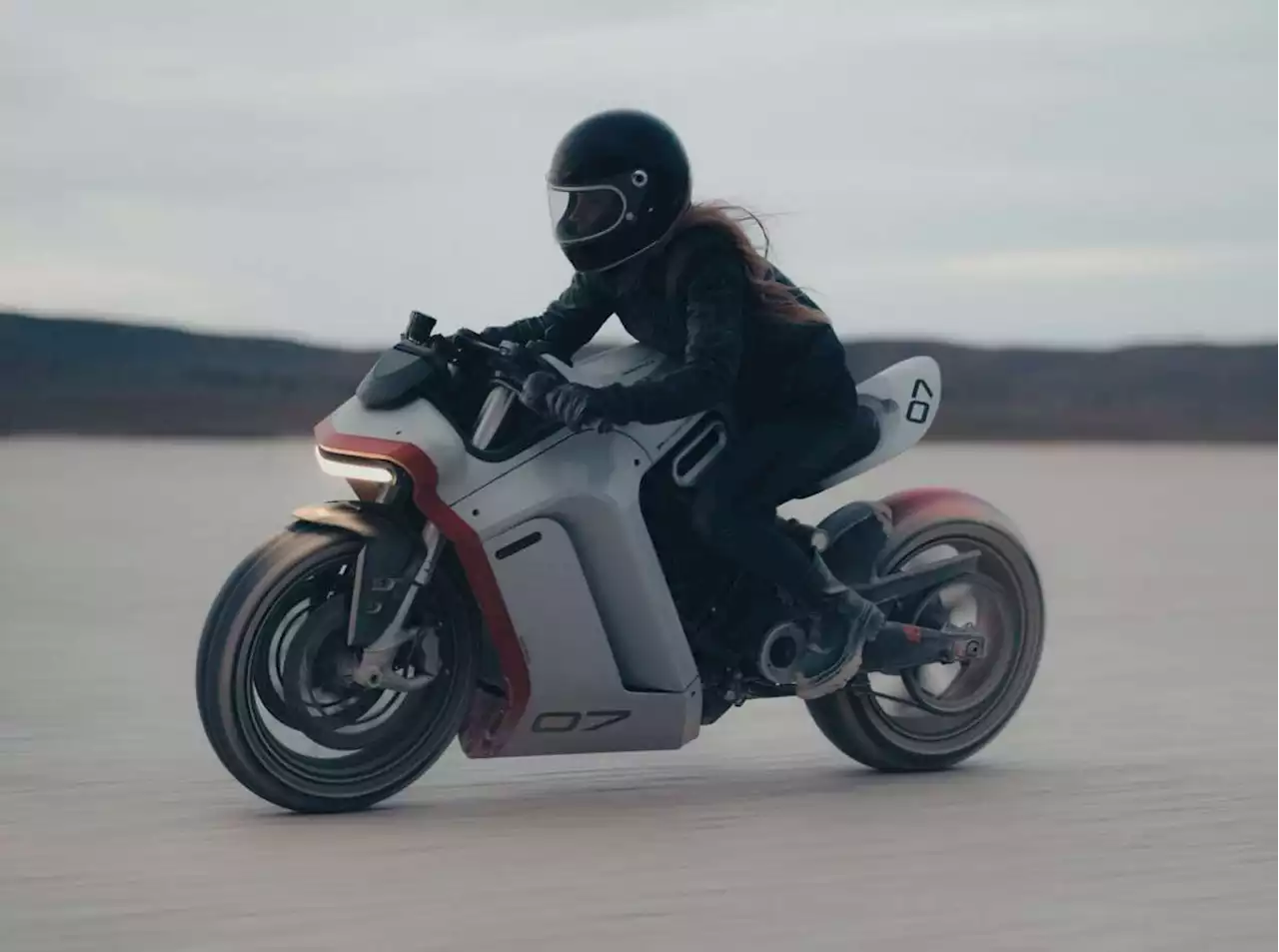 Zero Motorcycles shows SR-X concept by Huge - paultan.org