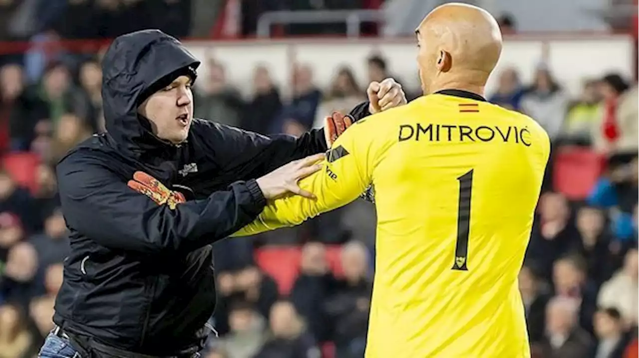 Europa League - FC Sevilla: Prügel-Attacke auf Torhüter Marko Dmitrovic in Eindhoven