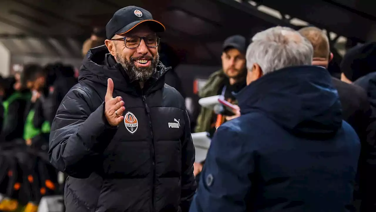 Rennes-Shakhtar: 'C'était pour l'Ukraine', le coach du Shakhtar dédie la qualification