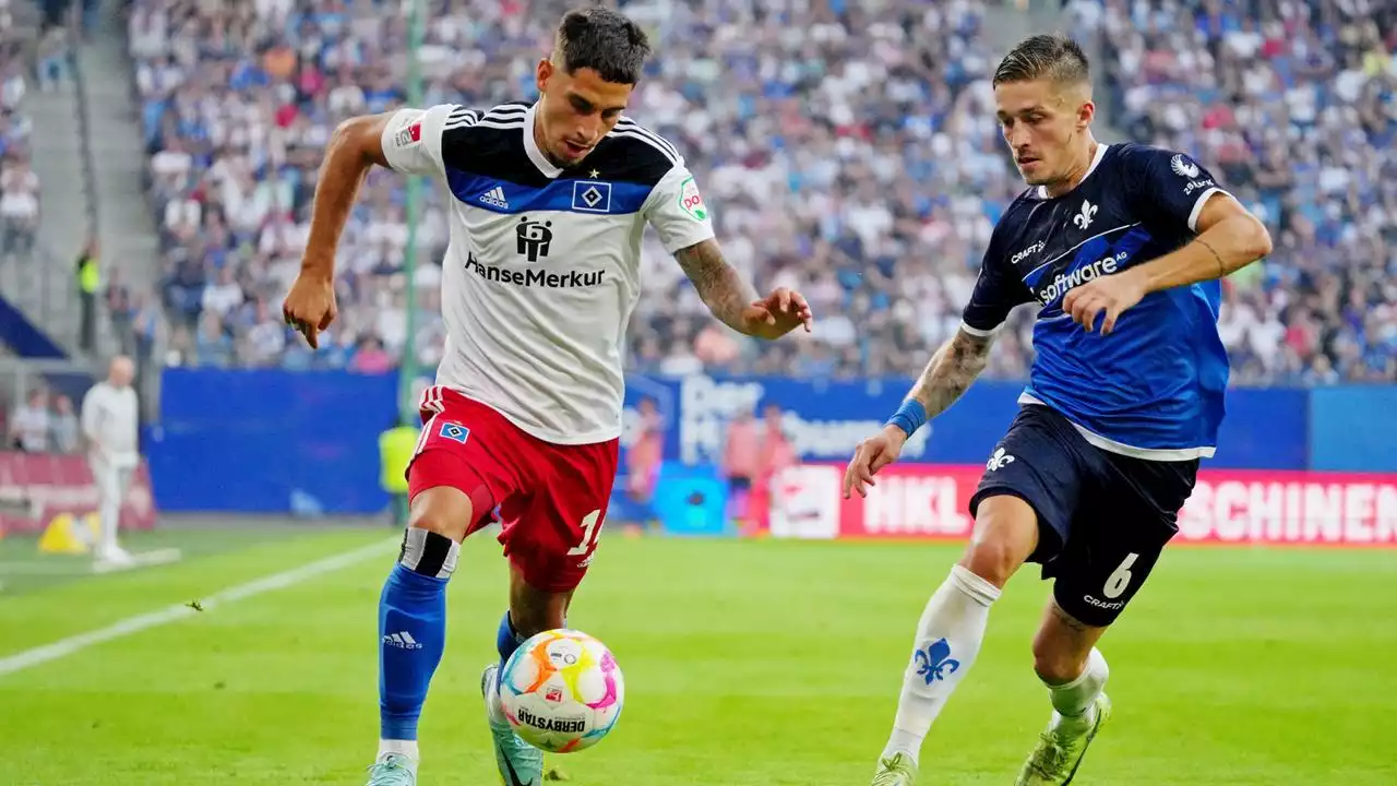 Fußball, Showdown im Aufstiegsrennen der 2. Bundesliga: SV Darmstadt 98 gegen Hamburger SV