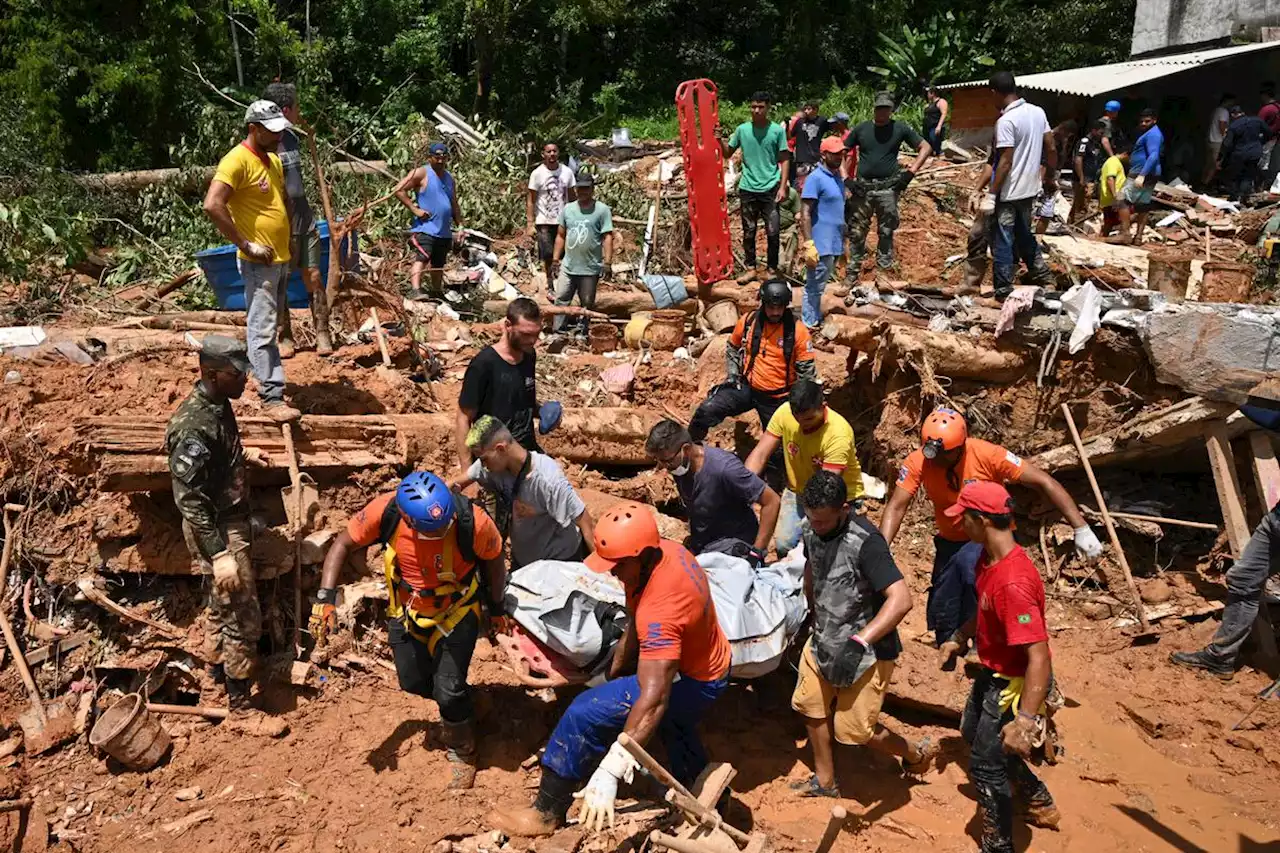 Inondations au Brésil : 54 morts après des glissements de terrain