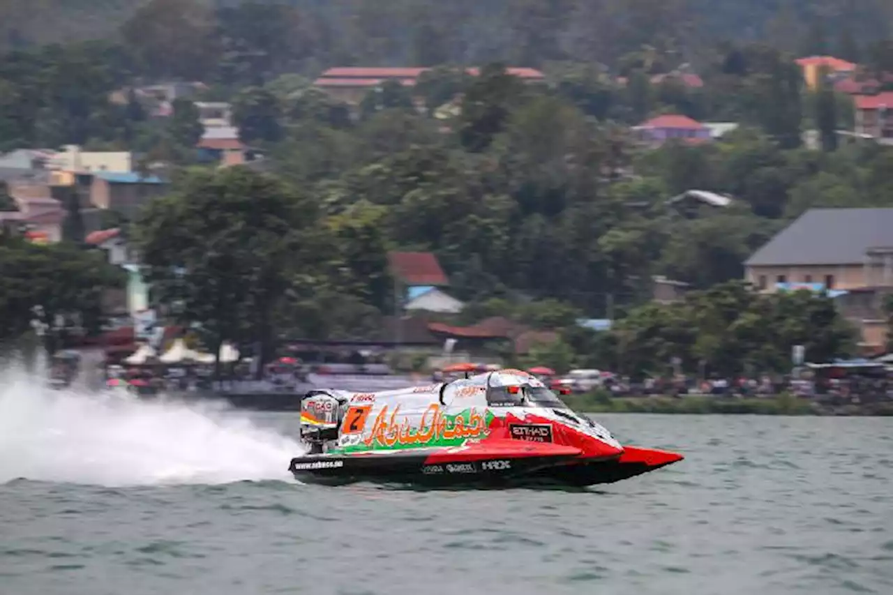 F1H2O di Danau Toba: Thani Al-Qemzi Jadi yang Tercepat dalam Latihan Bebas Pertama