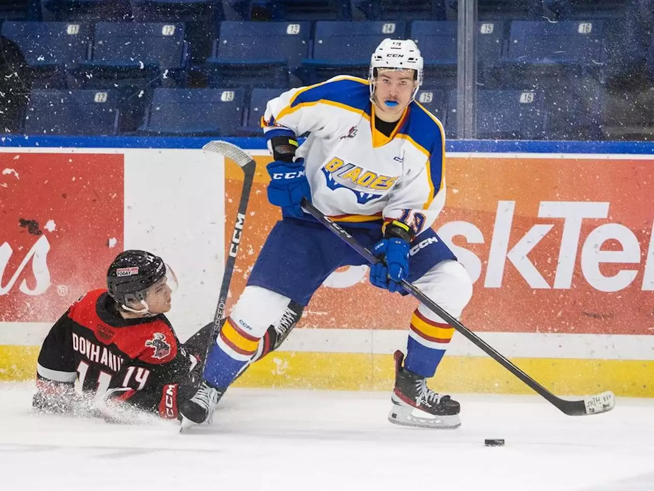 Blades roll back into SaskTel Centre after successful western swing