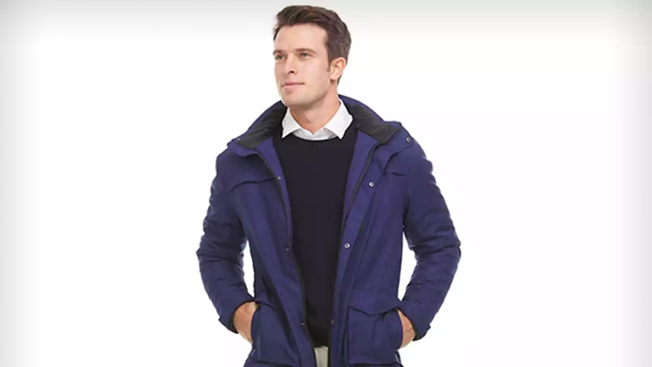 Stay Warm With The Helios Heated Coat For Men And Save $179 Off