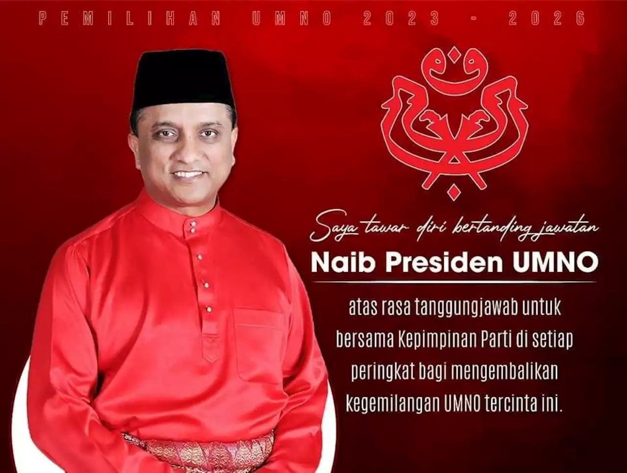 Reezal Merican tawar diri Naib Presiden UMNO