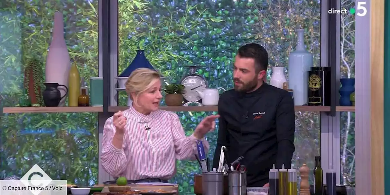 C à vous : Anne-Elisabeth Lemoine critique le chef cuisinier du jour, Pierre Lescure et Patrick Cohen réagissent (ZAPTV) - Voici