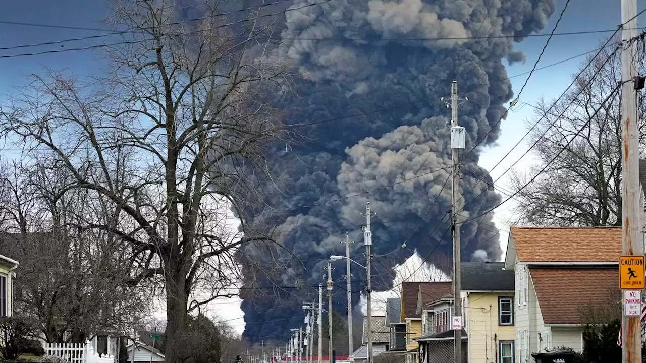 Did dioxins spread after the Ohio train derailment?