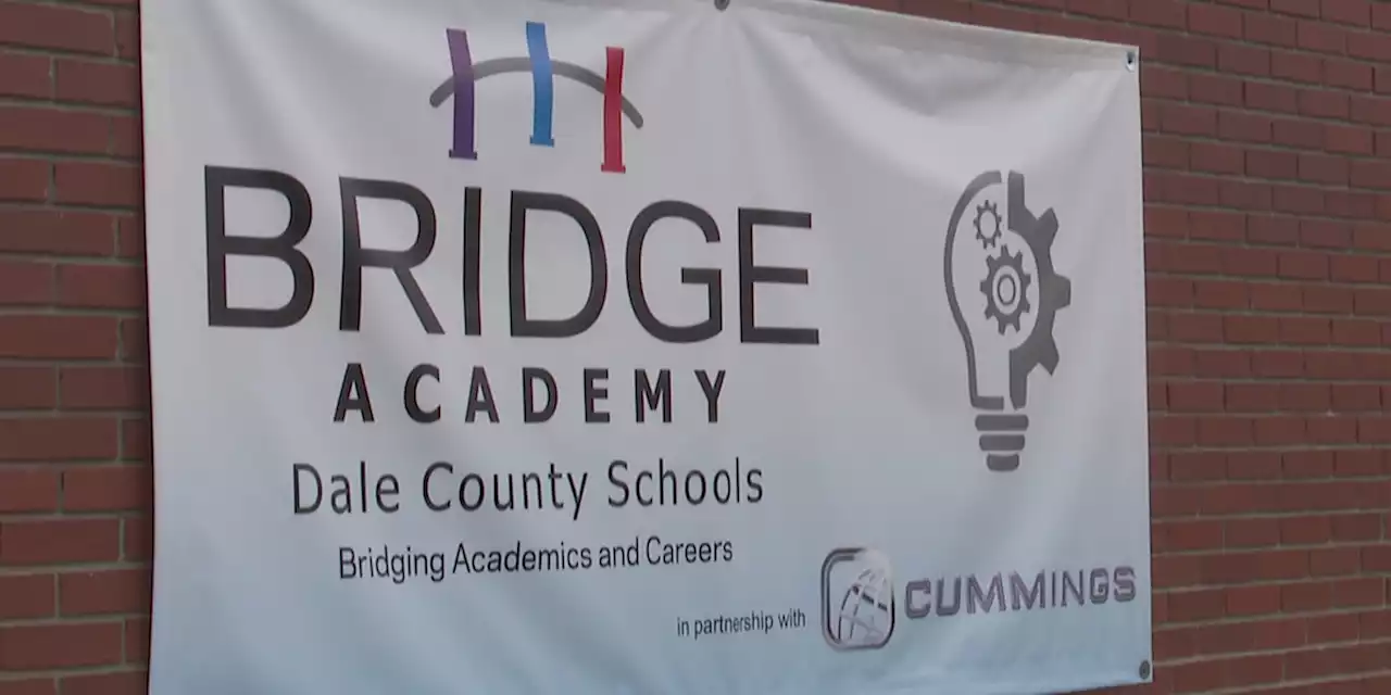 Dale County Schools cut ribbon on Bridge Academy