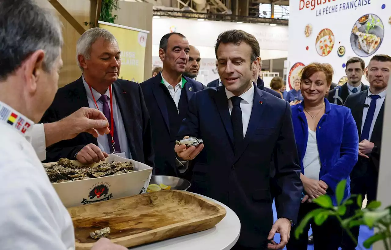 Emmanuel Macron entame sa visite marathon au Salon de l’Agriculture