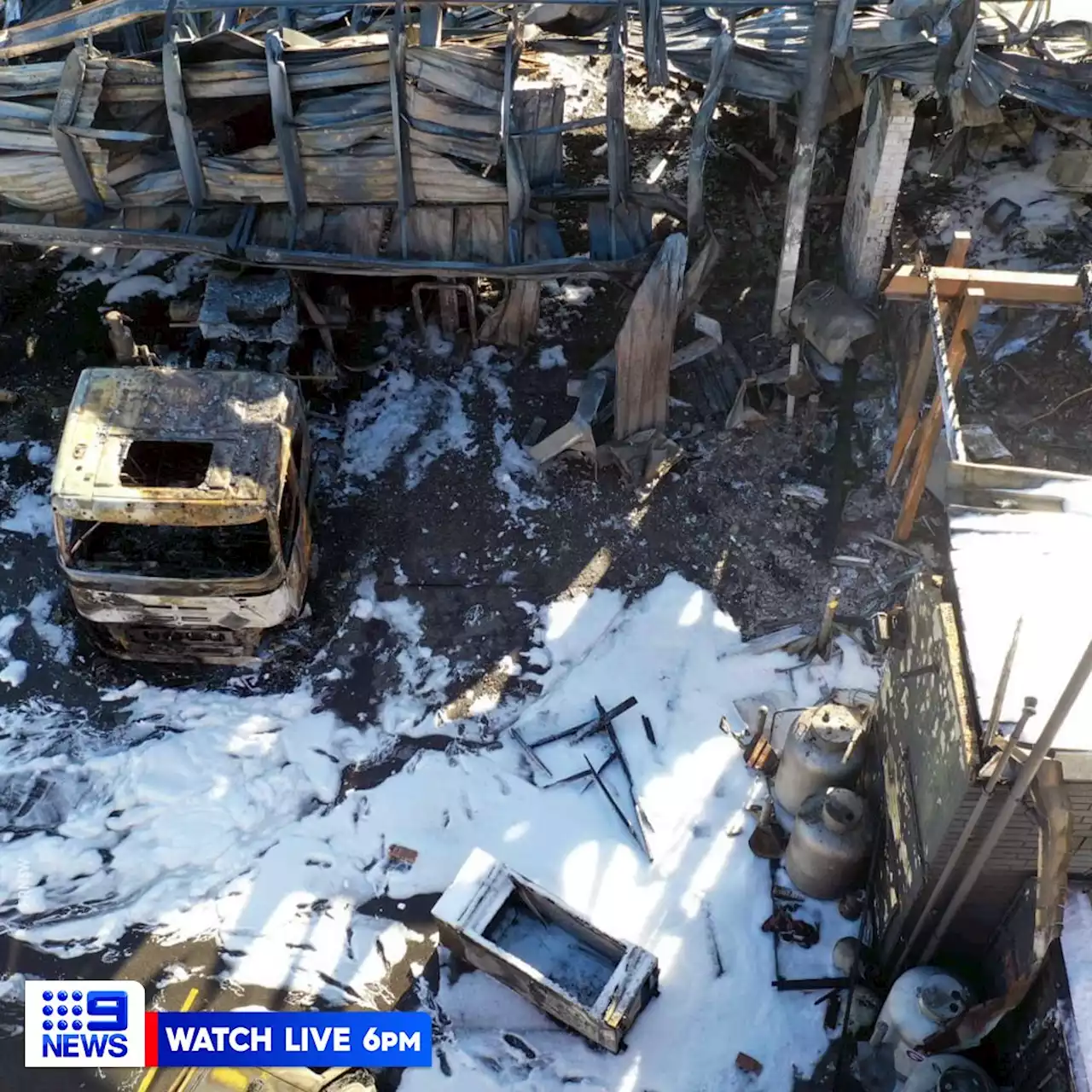 Petrol tanker refueling spark believed to be cause of massive Sydney fire