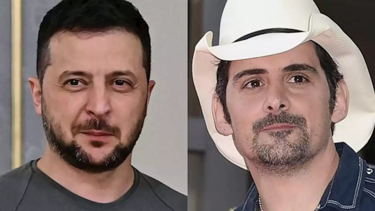 Brad Paisley releases song with Ukrainian President Volodymyr Zelenskyy: Listen to 'Same Here'