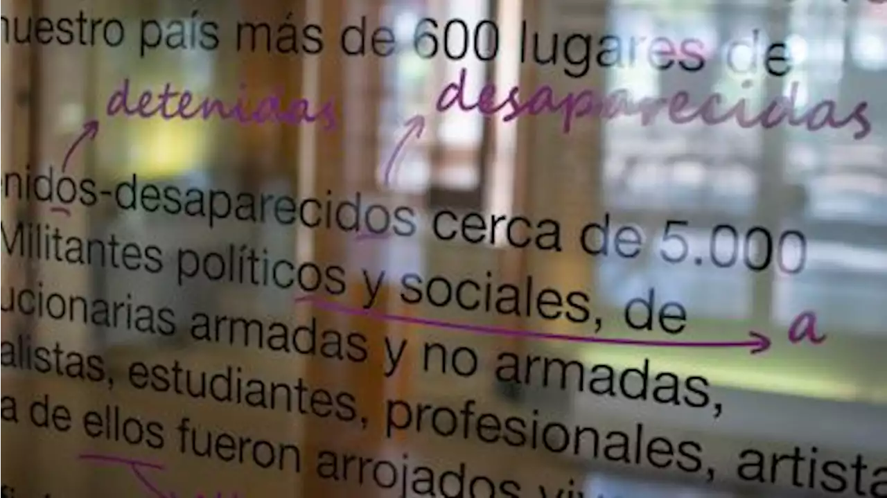 'Mujeres en la ESMA': llega a EEUU la muestra sobre la violencia sexual en la dictadura