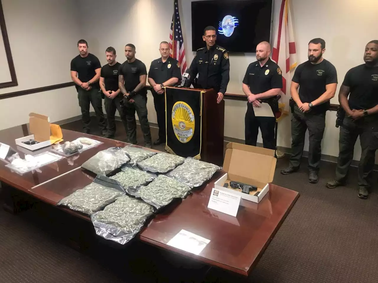 Montgomery Police: Drug Bust Nets Marijuana, Fentanyl, Stolen Gun - Alabama News