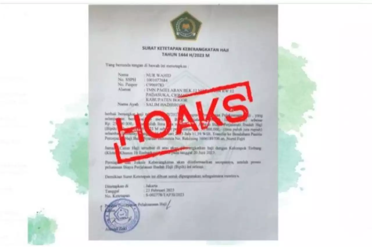 Kemenag: Informasi soal percepatan pelaksanaan haji adalah hoaks