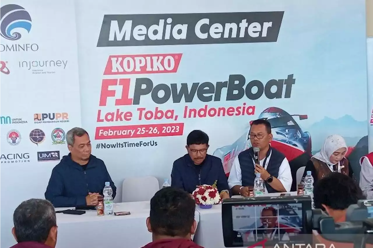 Menkominfo: 40 media asing turut beritakan F1 Powerboat Lake Toba 2023