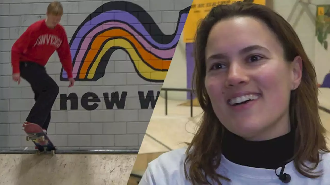 Skatepark voor vrouwen en queer-personen geopend in Zuidoost: 'Hier word je aangemoedigd'