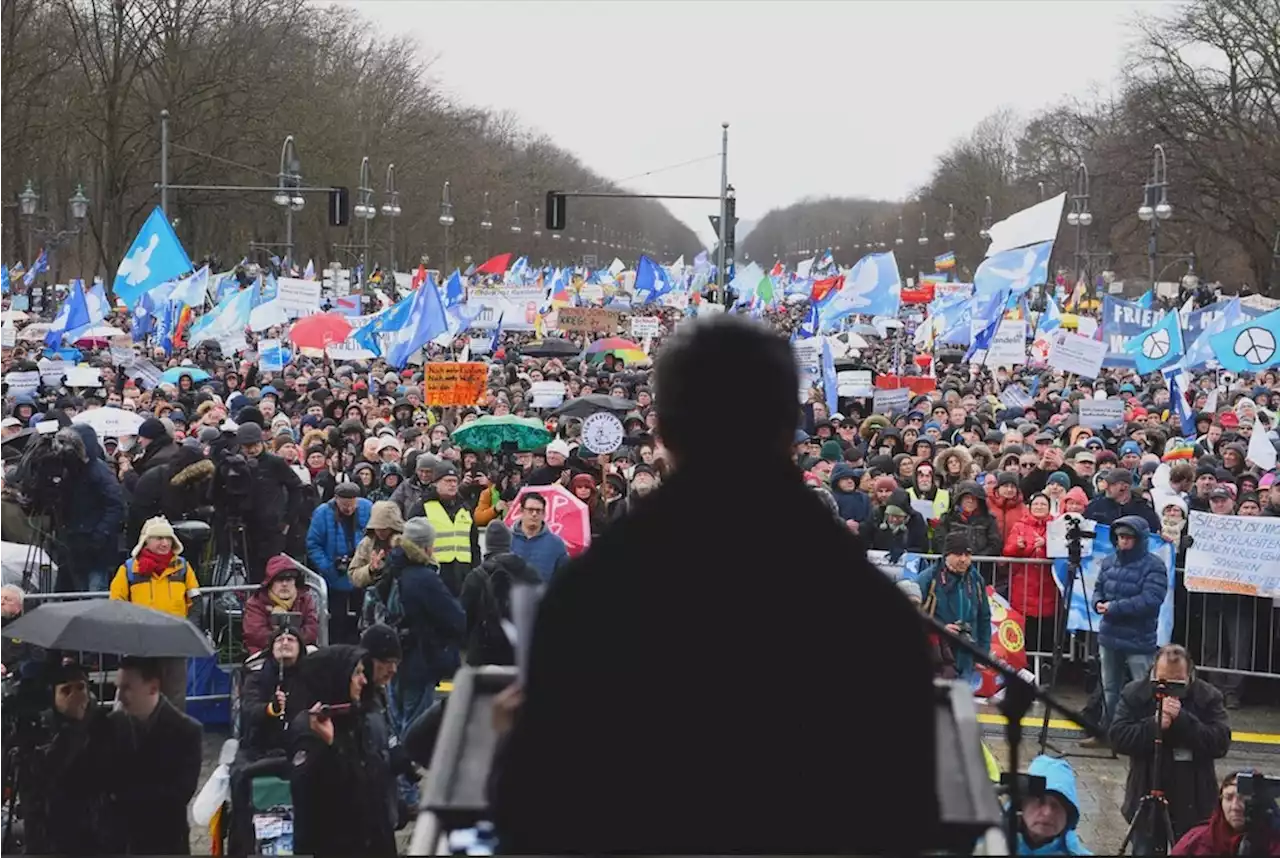 Wagenknecht-Demo in Berlin: „Nicht das Volk ist falsch, sondern seine Vertreter“