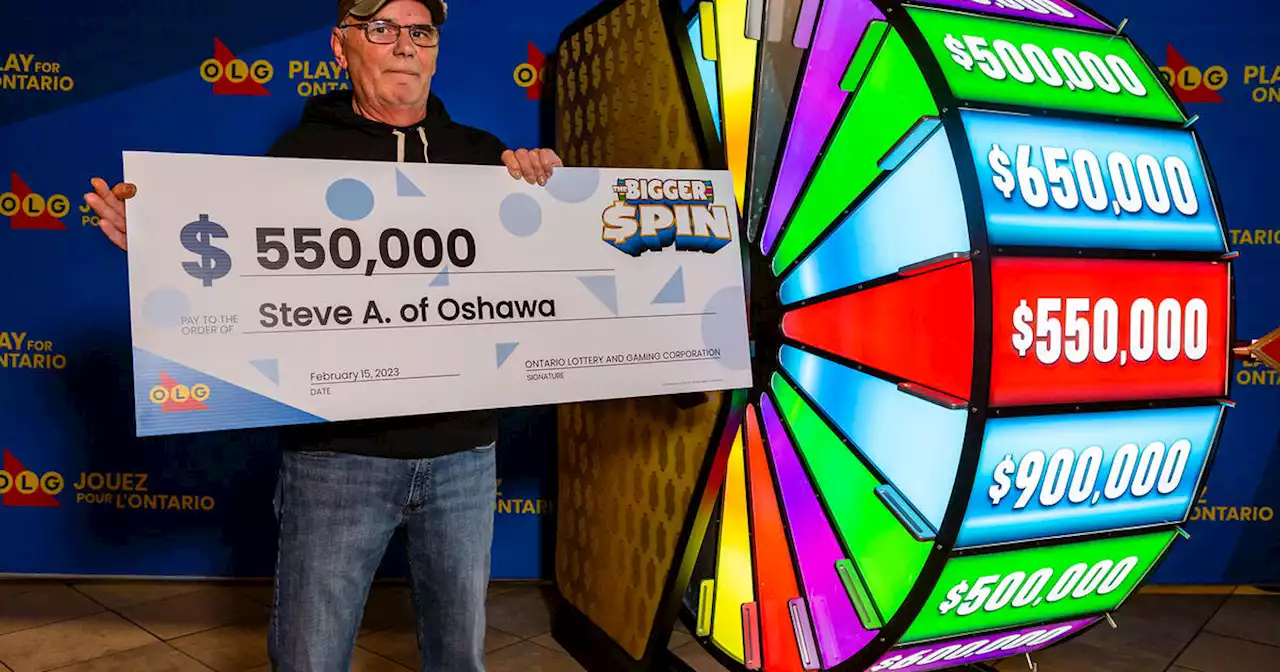 Oshawa man wins 6-figure Ontario lottery prize for the third time in 5 years