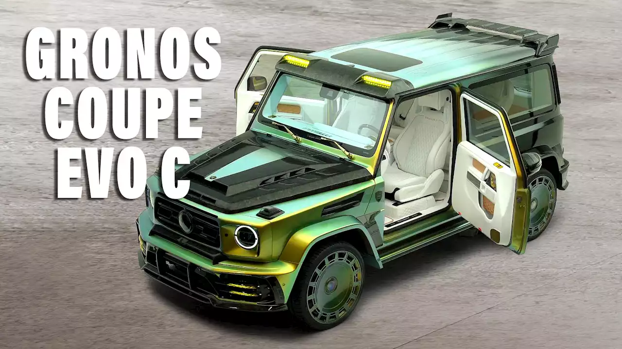 Mansory's Gronos Coupe Mercedes G-Class Looks More Like A Toy Than A Real Car | Carscoops